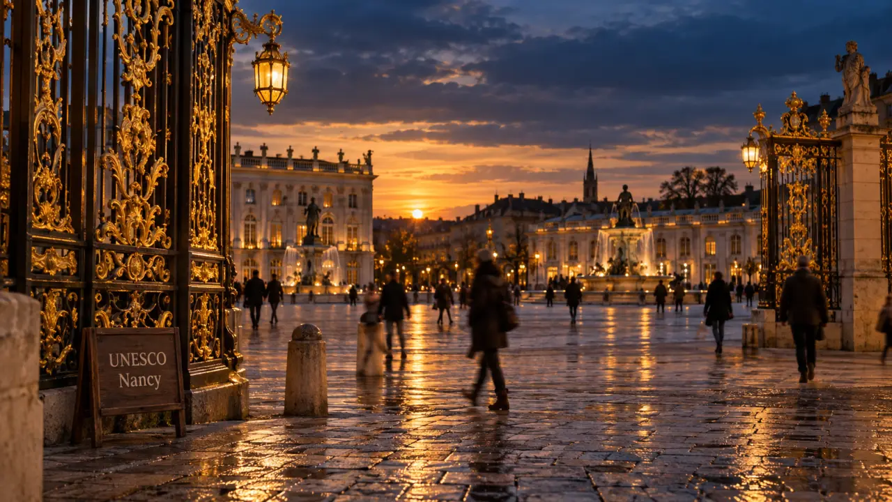Visite patrimoine nancy : place Stanislas UNESCO et art nouveau à Nancy