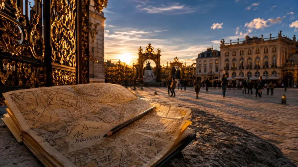 Visiter Nancy : Place Stanislas, Art nouveau, parcours à pied