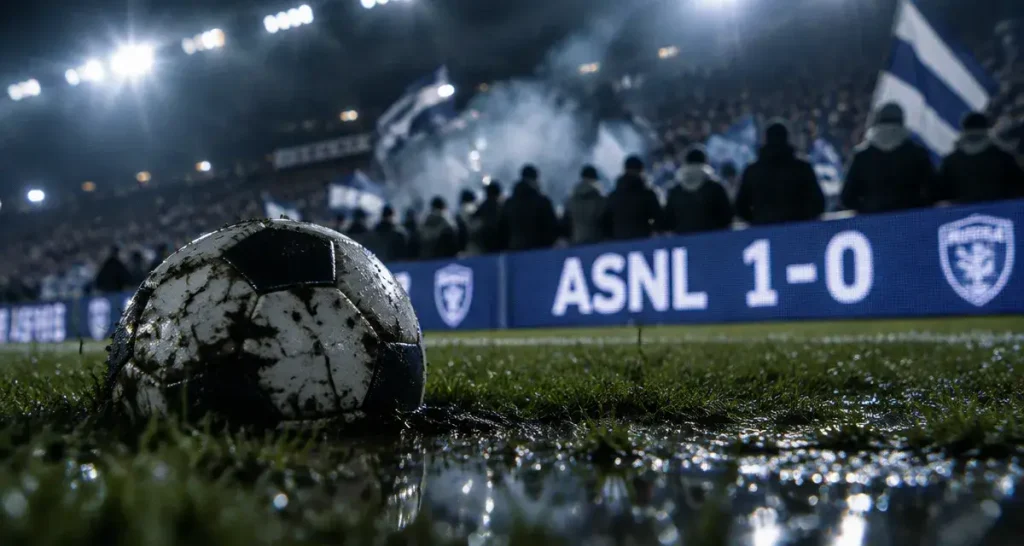ASNL-Guingamp : Nancy arrache une victoire à dix sur un penalty de Fdaouch