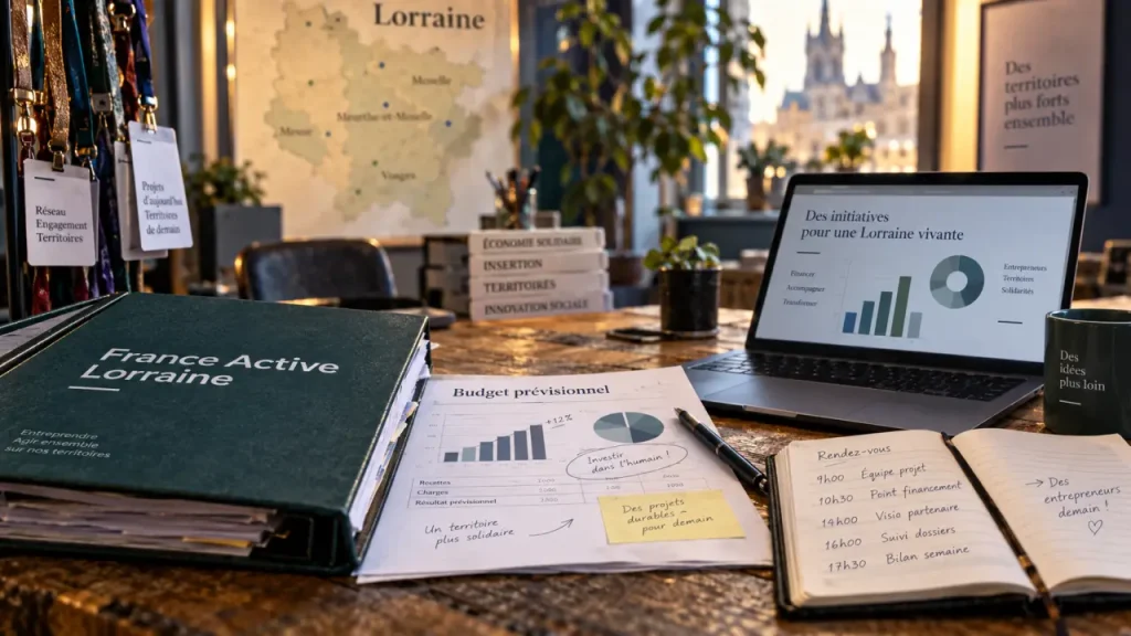 France Active Lorraine : 8,5 millions d’euros mobilisés pour 194 projets en 2024