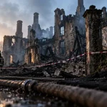 Lunéville : le château de la Favorite détruit par un incendie