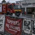 À Lunéville, les pompiers affichent leur mobilisation à la caserne