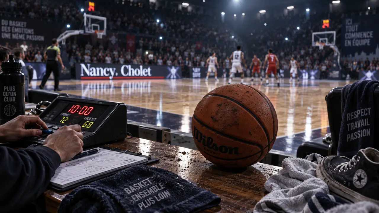 Basket : Nancy s'incline 76-85 face à Cholet