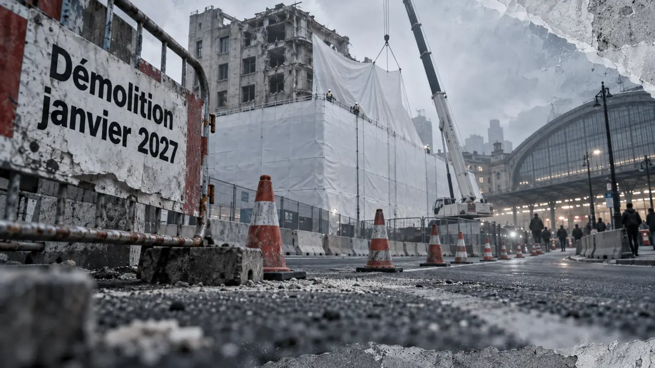 Nancy : un immeuble SNCF près de la gare sera démoli en janvier 2027