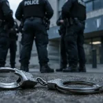 À Nancy, des policiers jettent leurs menottes après un rendez-vous ministériel