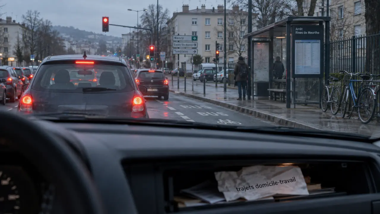 À Nancy, la voiture moins incontournable pour les trajets domicile-travail