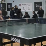 sluc nancy tennis de table : joueurs et public en salle